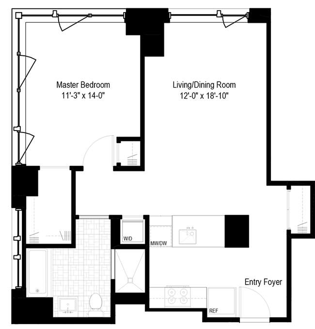 Floorplan - The Easton