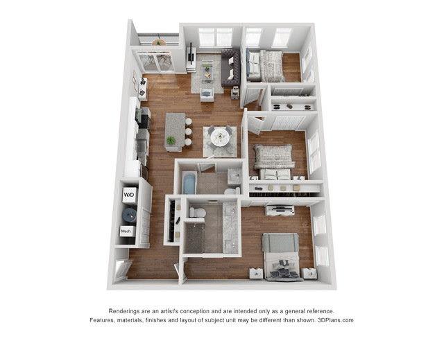 Floorplan - Monroe Aberdeen Place