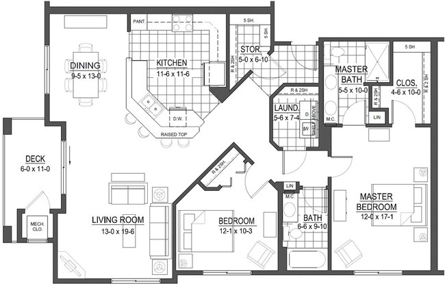 Floorplan - Village Cooperative of Shawnee