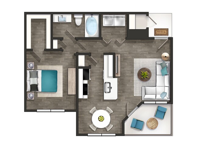 Floorplan - Briarhill Apartment Homes