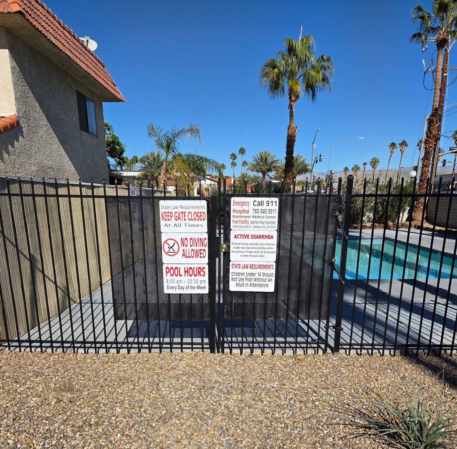 Community Pool - 33555 Date Palm Dr