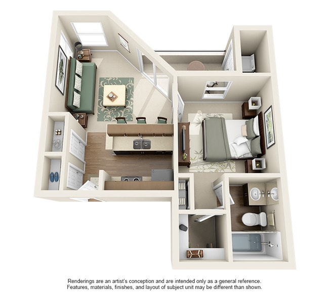Floorplan - Terrace Cove Apartment Homes