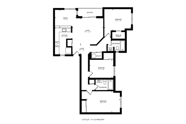Floorplan - Laurel Haus