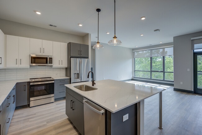 Large Kitchen and Living Space for Entertaining - The Walker