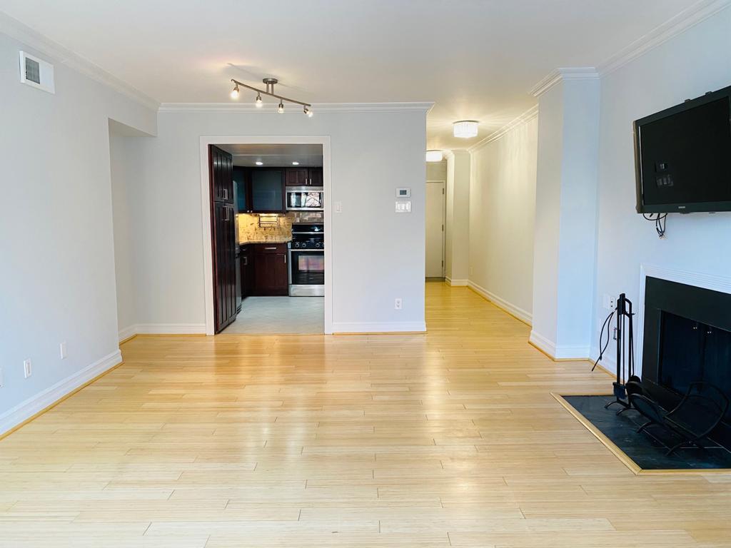 pic from window to entrance and kitchen - 2501 K St NW