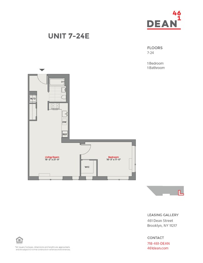 Floorplan - 461 Dean