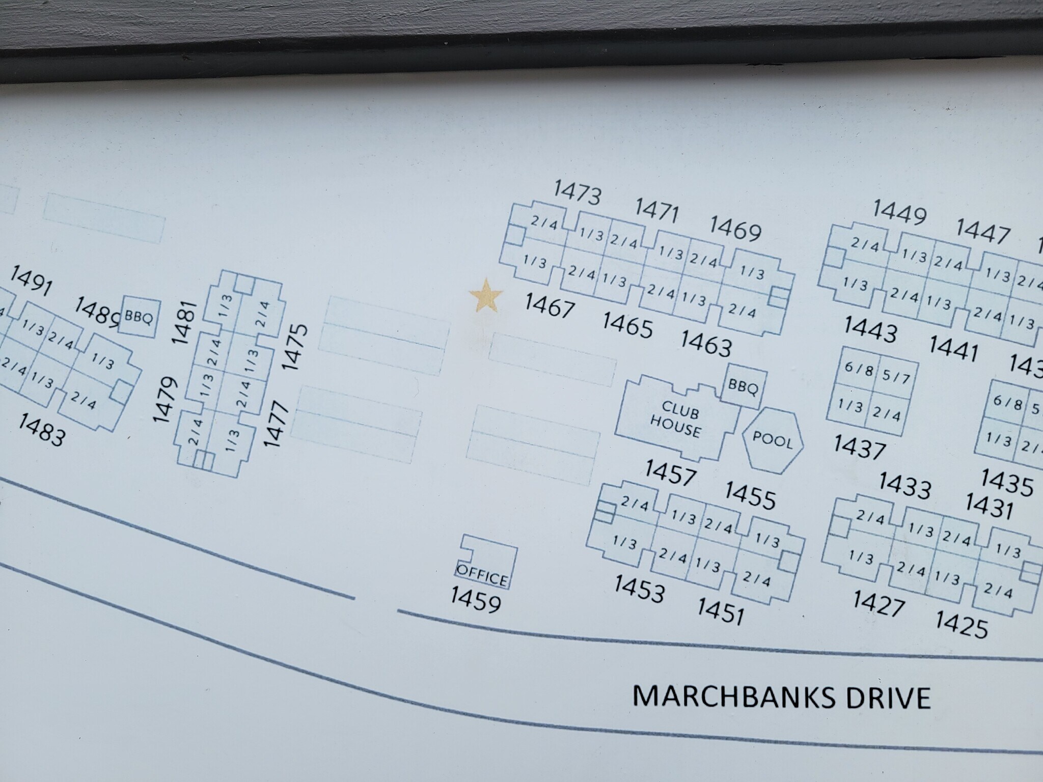 Complex Map - 1467 Marchbanks Dr