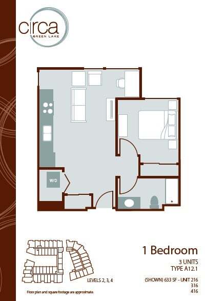 Floorplan - Circa Green Lake Apartments