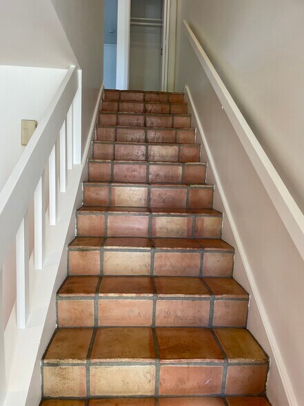 Stairs to the second floor - 1436 Harvard St