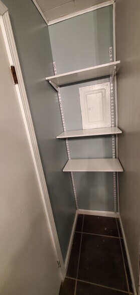 Bathroom shelves - 316 N Hill St