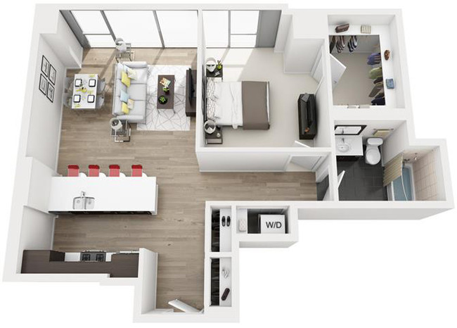 Floorplan - Halsted Flats