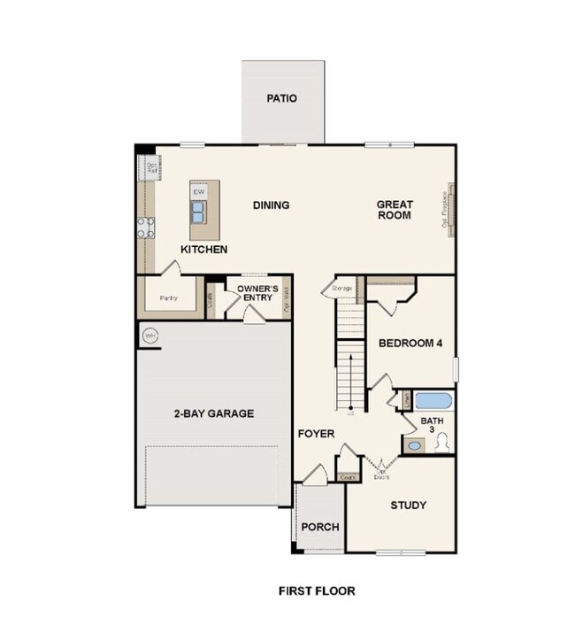 Building Photo - Home with 4 bedrooms, 3 full baths Fence in Yard