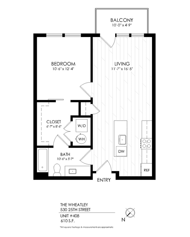 Floorplan - The Wheatley Flats