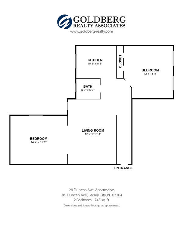 Floorplan - 28 Duncan Avenue Apts