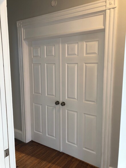 French doors to bedroom 1 - 91 S Washington St.