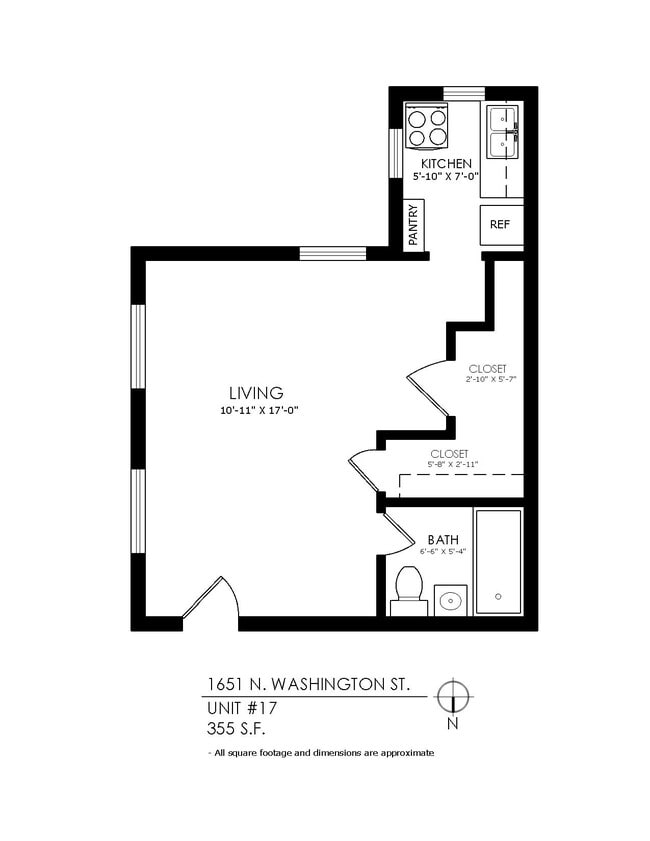 Floorplan - 1651 Washington
