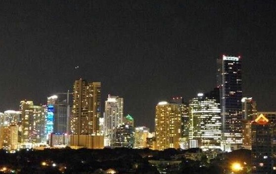 view at night - 2475 Brickell Ave