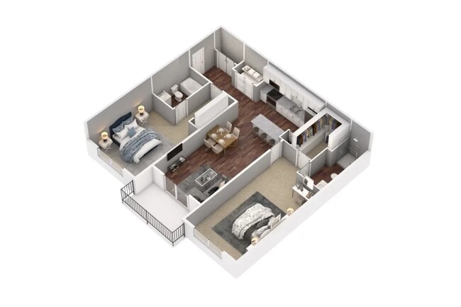 Floorplan - The Rise Apartments