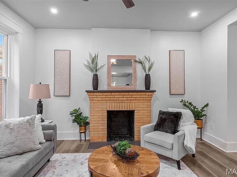 Living Room - 3647 Pennsylvania Ave