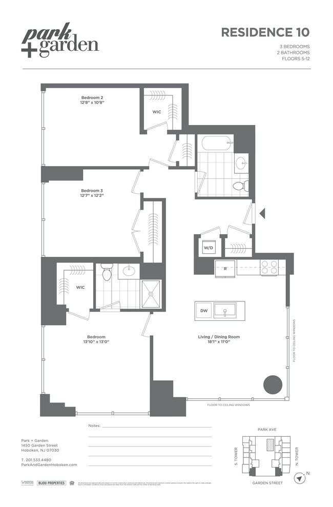 Floorplan - Park + Garden