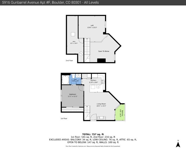Building Photo - $1,945.95- 1 Bed, 1 Bath Updated Lofted Condo in Boulder with Central AC and In-Unit Laundry!