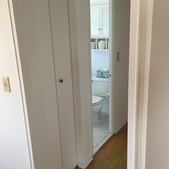 Bathroom from corridor - 444 Bedford Street