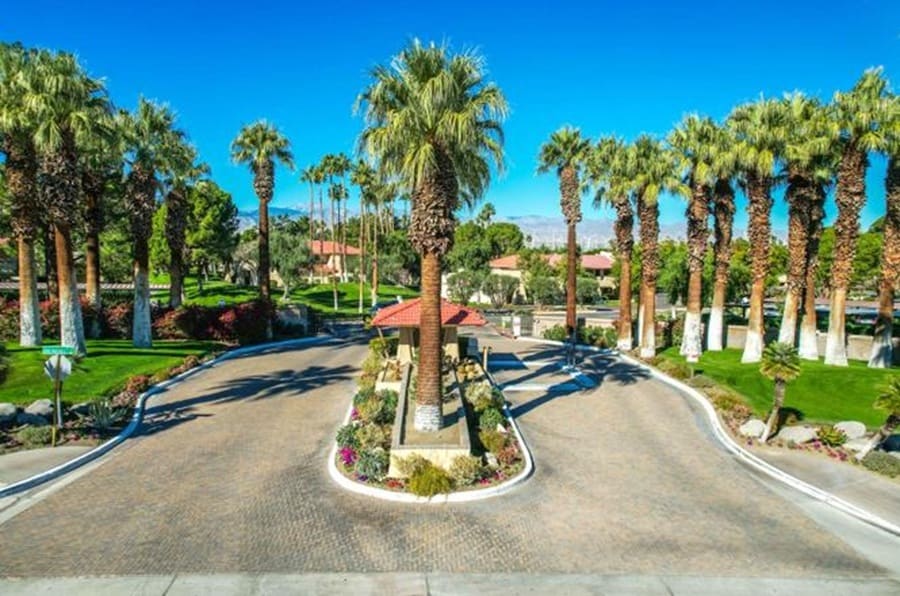 Roadway inside the Villas - 2801 N Los Felices Cir E