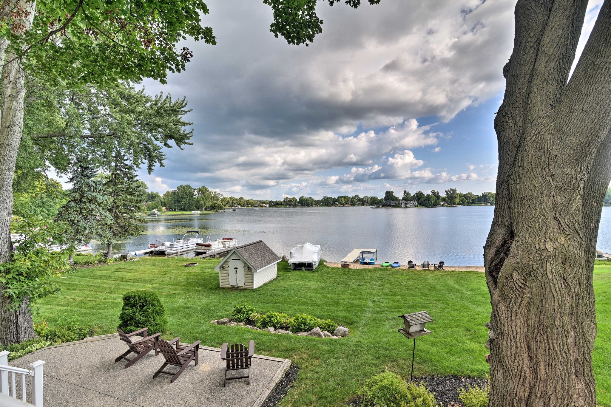 View from deck - 5027 Harp Dr
