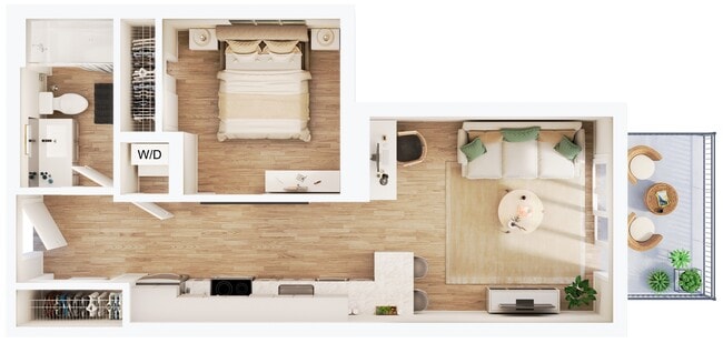 Roseau (Balcony) - Juliette Apartments