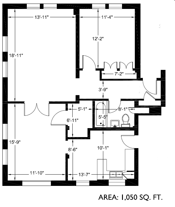 1BR/1BA - Roy Vue Apartments