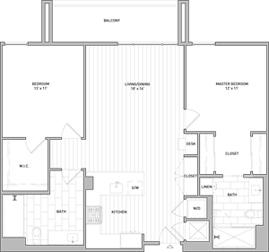 Floorplan - Domain Weho