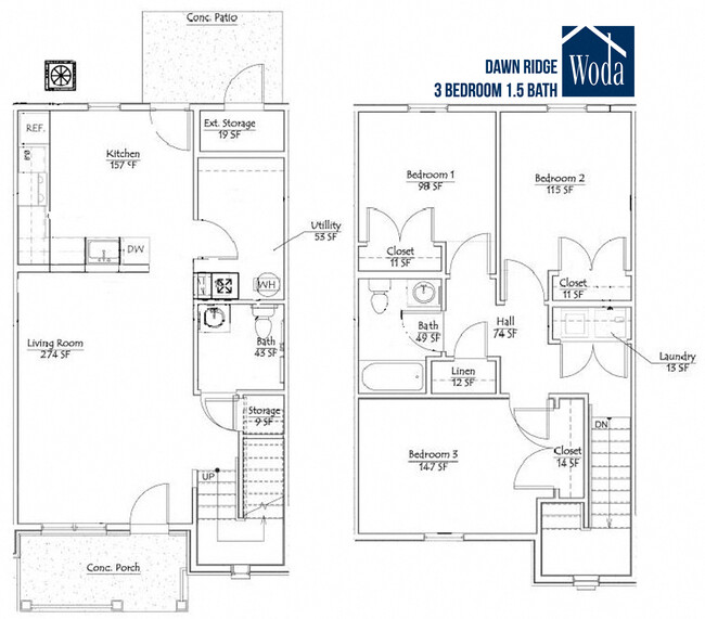 Floorplan - Dawn Ridge