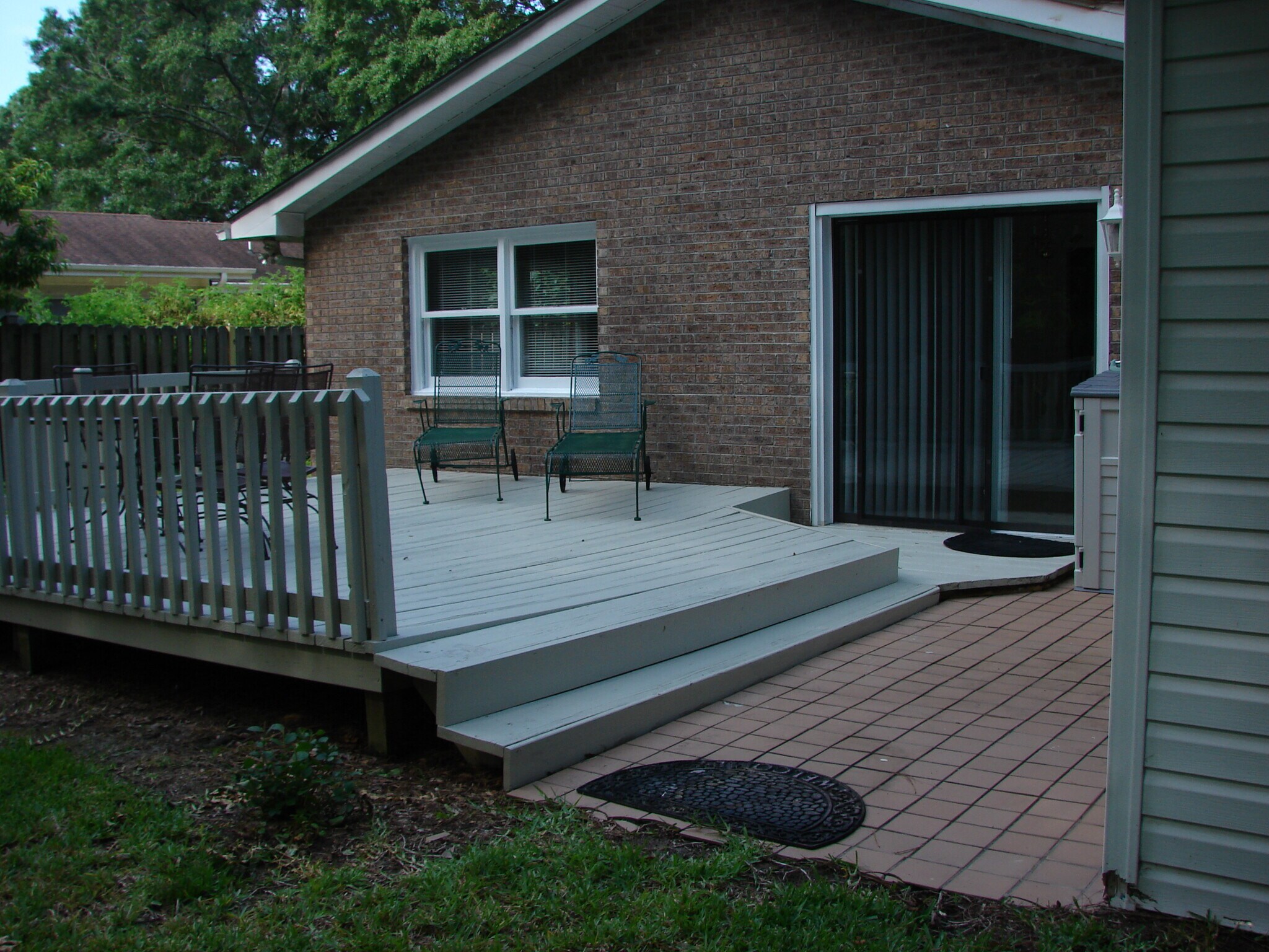 Back patio - 1847 Gibson Ave