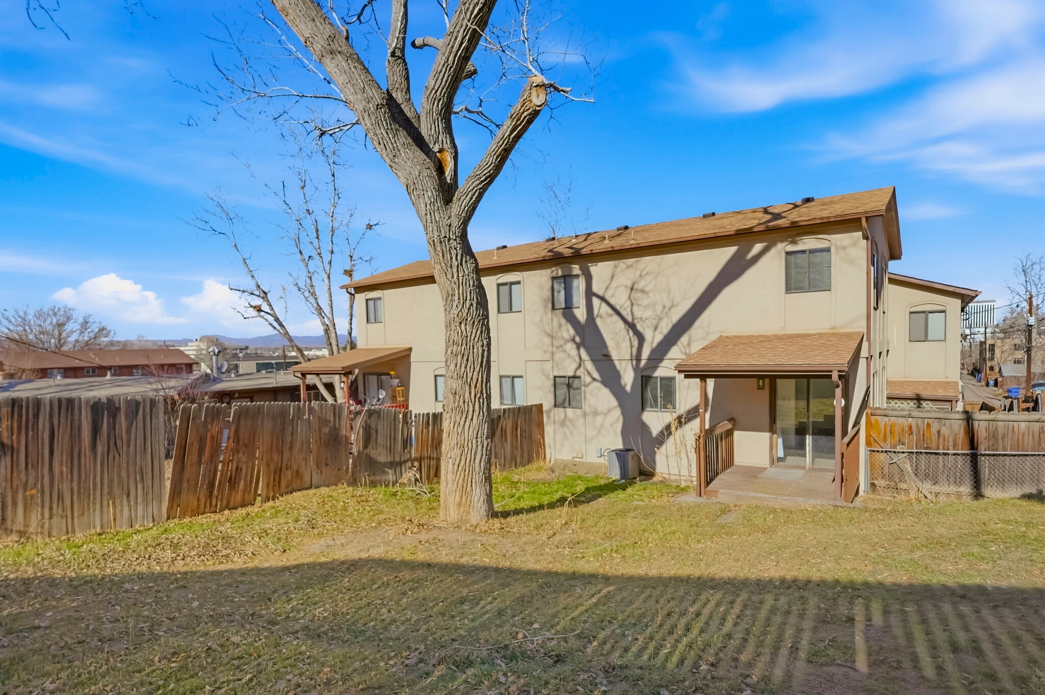 Backyard of unit 256 - 256 W Jefferson Ave