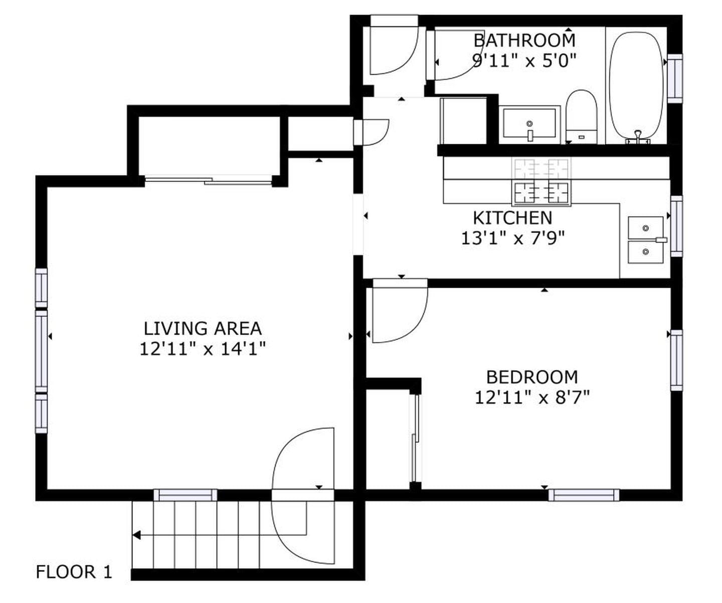 Building Photo - Spacious 1 bed/1 bath apartment near Tenny...