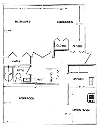 2BR/1BA - Bell View at Northshore