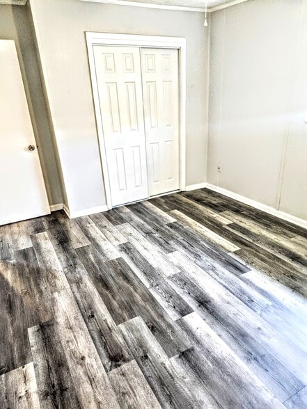 New closet doors in master - 5409 Hilltop Ave