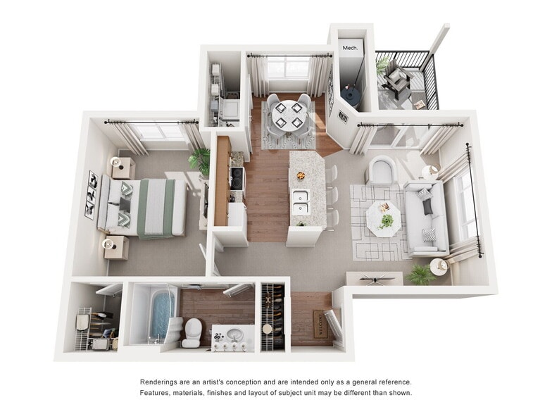 Interior Photo - Copper Creek Apts