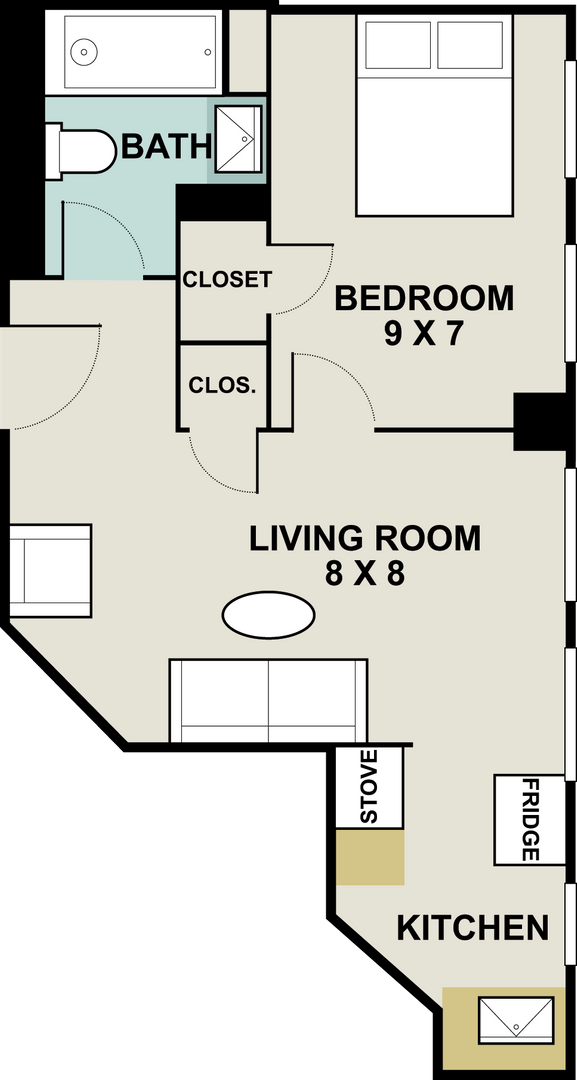 Interior Photo - Stafford Apartments