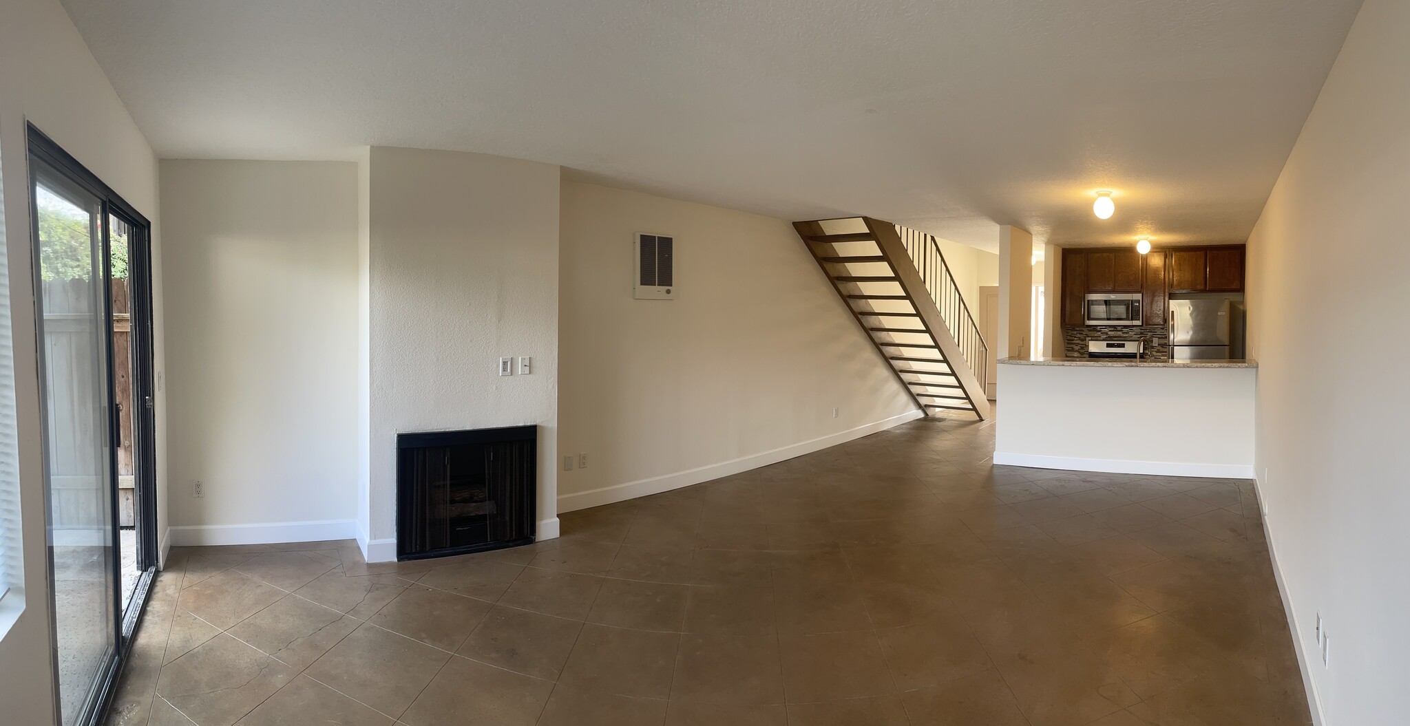 View from backside of living room - 16622 Jib Cir