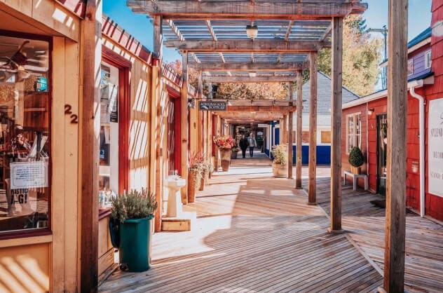 stroll through Gilman Village - 280 NW Holly St