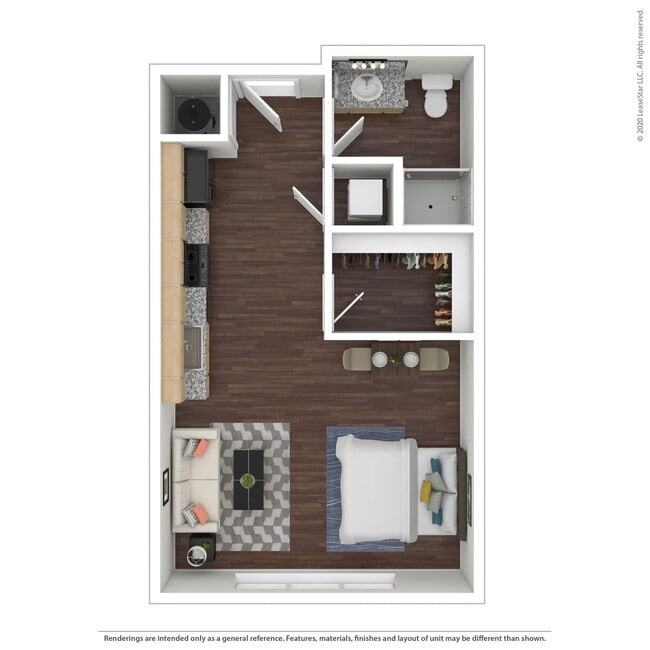 Floorplan - The Piedmont Apartments