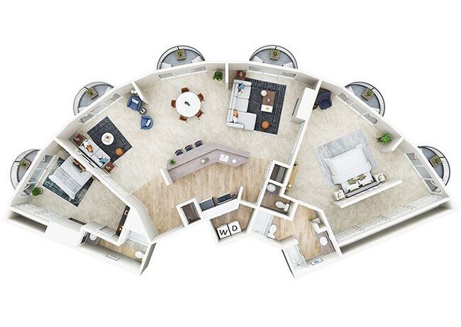 Floorplan - Tower 801