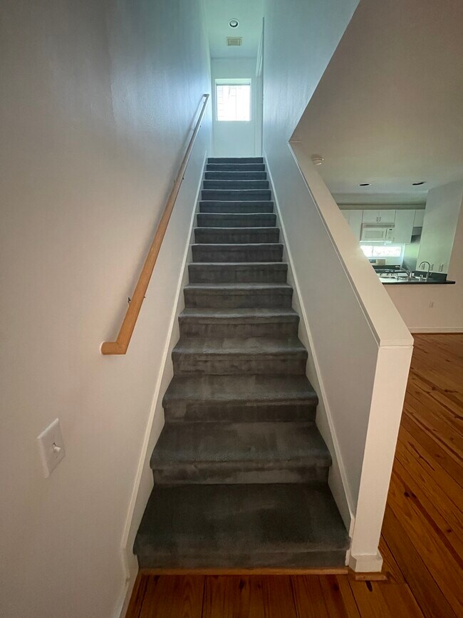 Stairs to master bedroom - 2715 Chenevert St