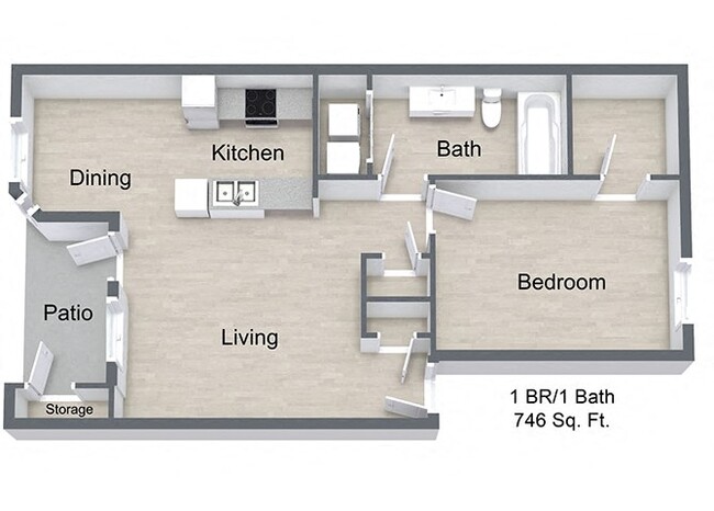 Floorplan - Balmoral Apartments