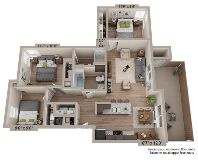 Floorplan - Willow Tree Place