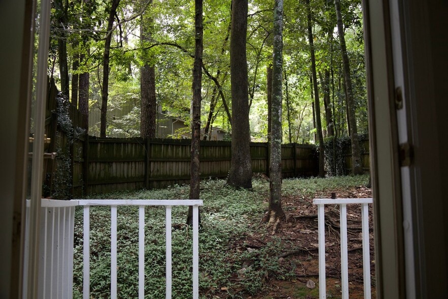 Back yard - 171 Parkbrook Cir