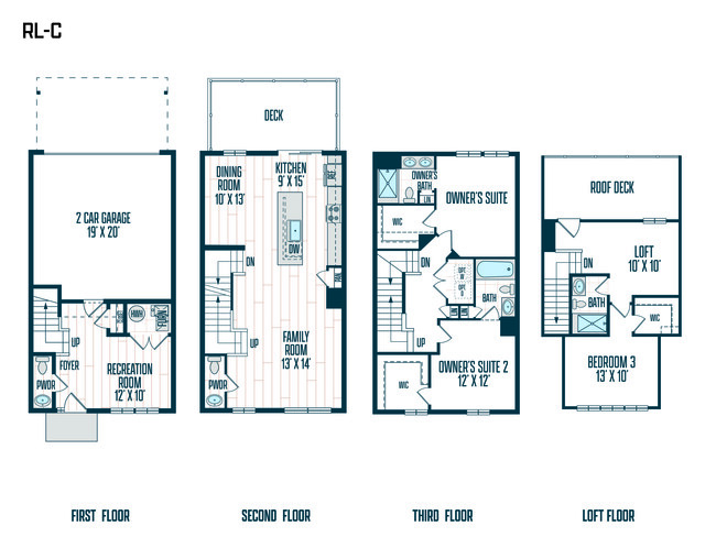 Floorplan - Refinery Row