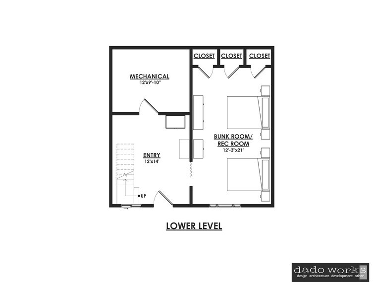 lower level floor plan - 469 Birchwood Hts