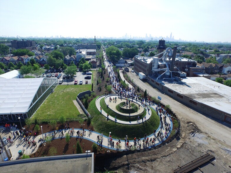 606 Aerial View - 1844 Humboldt N Blvd